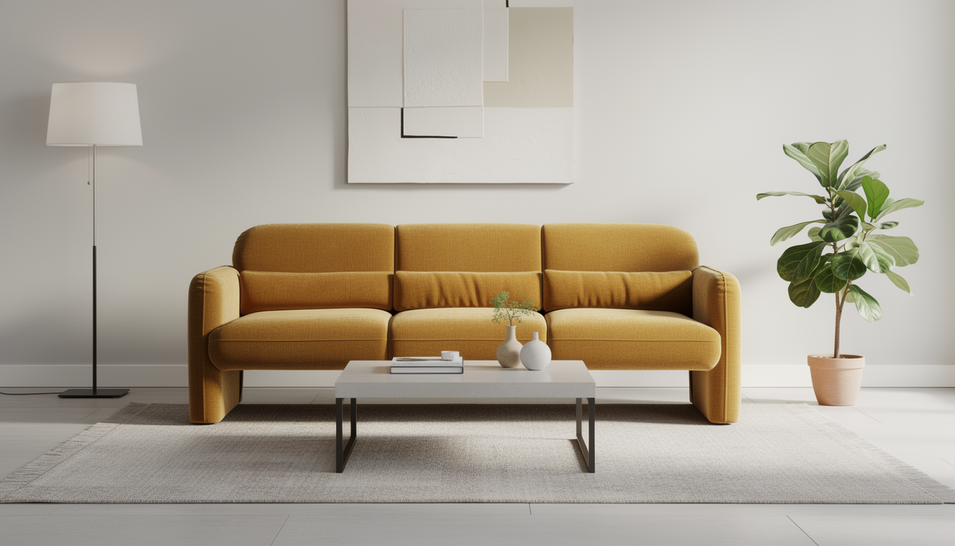 Kuma 3-Seater Sofa - 201x80xH76cm