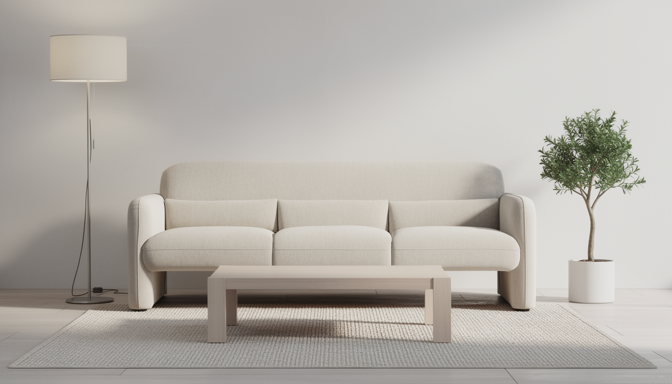 Kuma 3-Seater Sofa - 201x80xH76cm