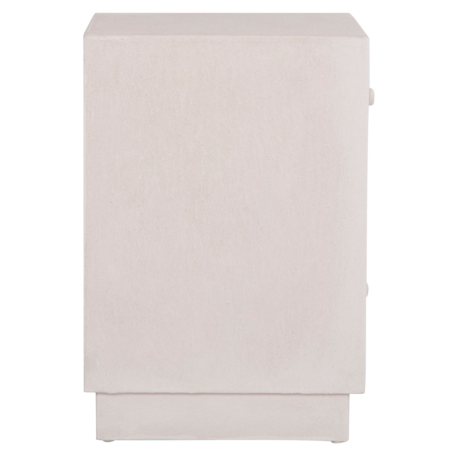 Nightstand Series Santorini Hm18047 Mdf In Off-white Color-3 Drawers 48x38x55.5hcm.