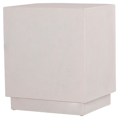 Nightstand Series Santorini Hm18047 Mdf In Off-white Color-3 Drawers 48x38x55.5hcm.