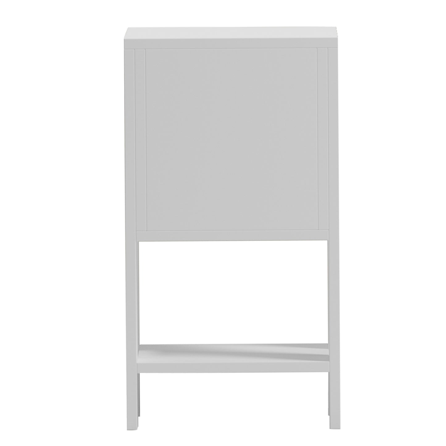 Nightstand Argus Hm18378.02 Melamine In White 30x30x55hcm.