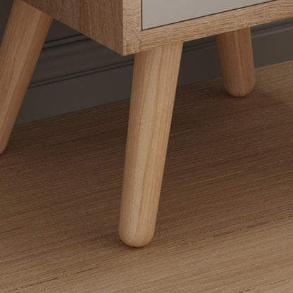 Nightstand Dinkl (Sonama-Grey) - 29.7x29.7xH45cm