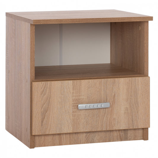 Night Stand With Drawer Sonama Oak Hm2431.01 45x40x48 Cm.
