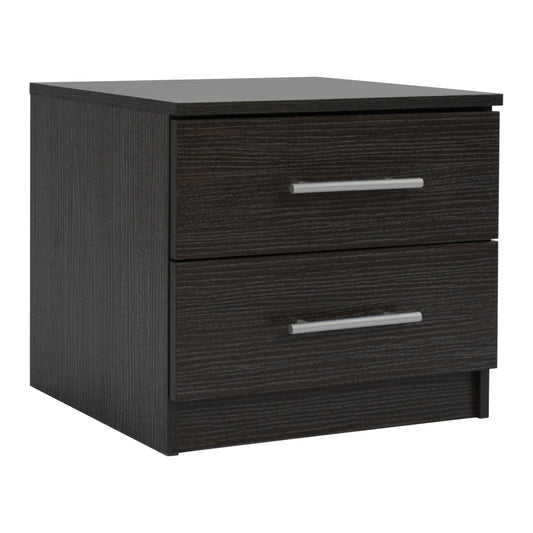 Bedside Table Melamine Hm2220.01 Zebrano 48x40.5x41.5