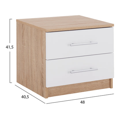 Nightstand 48x40x41cm (White)