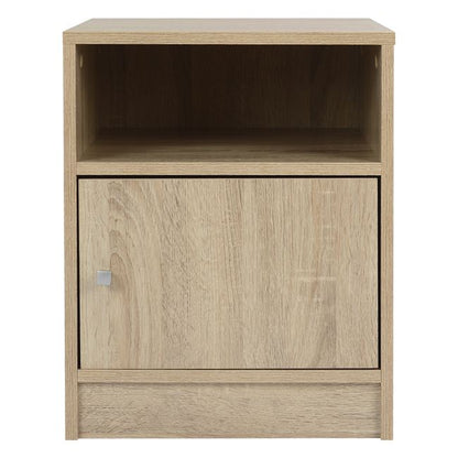 Bedside Table Melamine Hm2205.02 Sonama 40x40x50