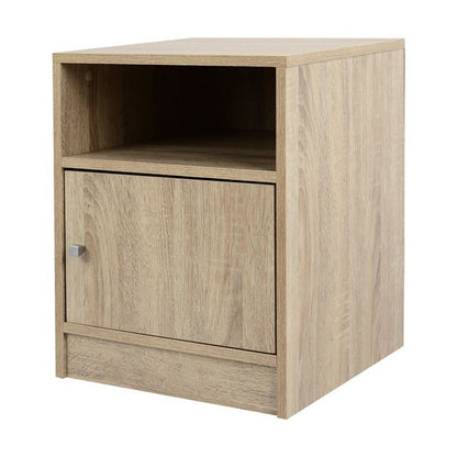 Bedside Table Melamine Hm2205.02 Sonama 40x40x50
