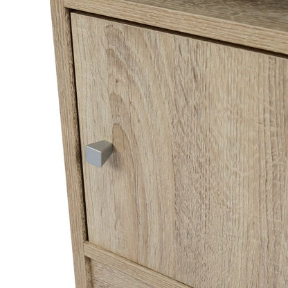 Bedside Table Melamine Hm2205.02 Sonama 40x40x50