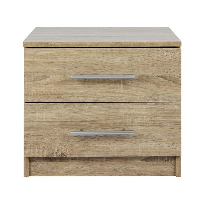 Bedside Table Melamine Hm2220.02 Sonama 48x40.5x41.5