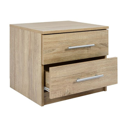 Bedside Table Melamine Hm2220.02 Sonama 48x40.5x41.5