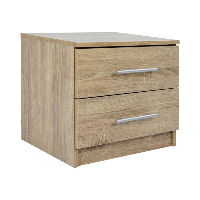 Bedside Table Melamine Hm2220.02 Sonama 48x40.5x41.5