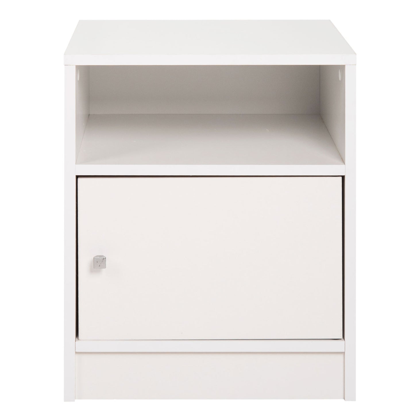 Nightstand Malory Hm2205.05 White Melamine 40x40x50hcm.