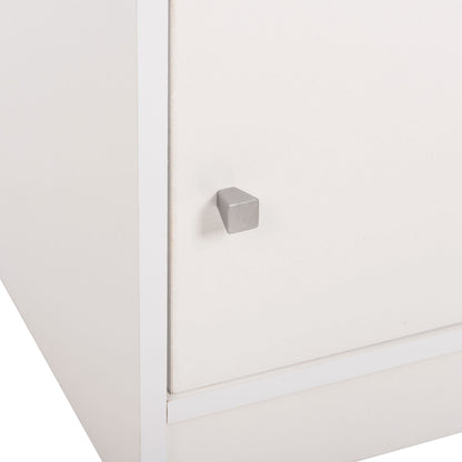Nightstand Malory Hm2205.05 White Melamine 40x40x50hcm.