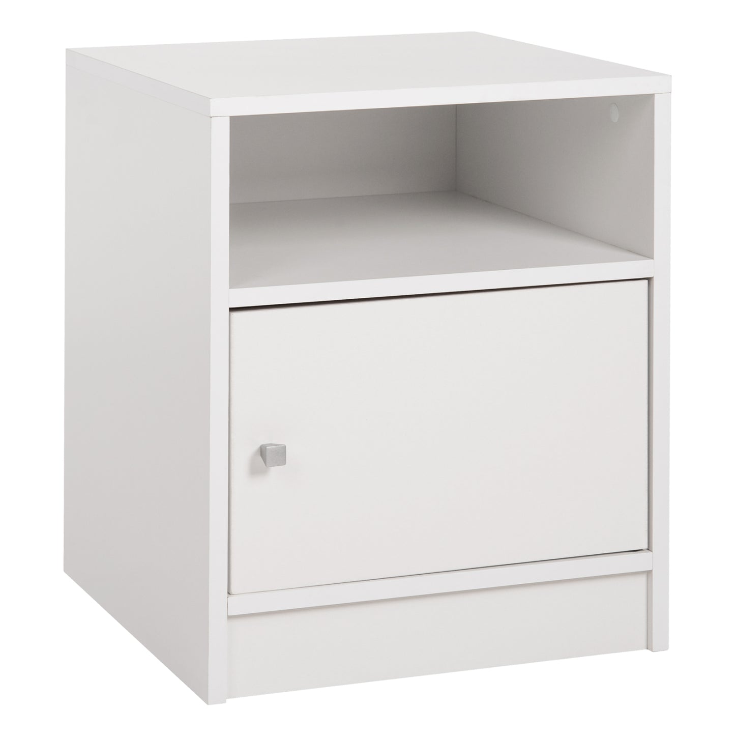 Nightstand Malory Hm2205.05 White Melamine 40x40x50hcm.