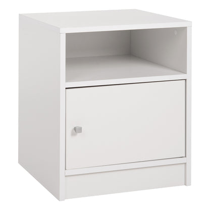 Nightstand Malory Hm2205.05 White Melamine 40x40x50hcm.