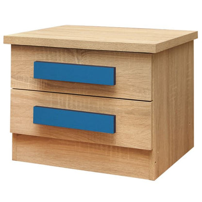 Nightstand Table Playroom Sonama-blue Hm331+hm336.01 40Χ48Χ39cm