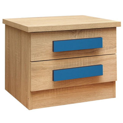 Nightstand Table Playroom Sonama-blue Hm331+hm336.01 40Χ48Χ39cm