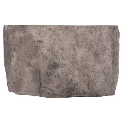 Console Rock Interon Hm18152.03 Fiber Cement In Grey--120x50x71hcm.