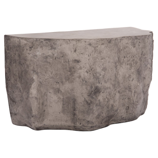 Console Rock Interon Hm18152.03 Fiber Cement In Grey--120x50x71hcm.