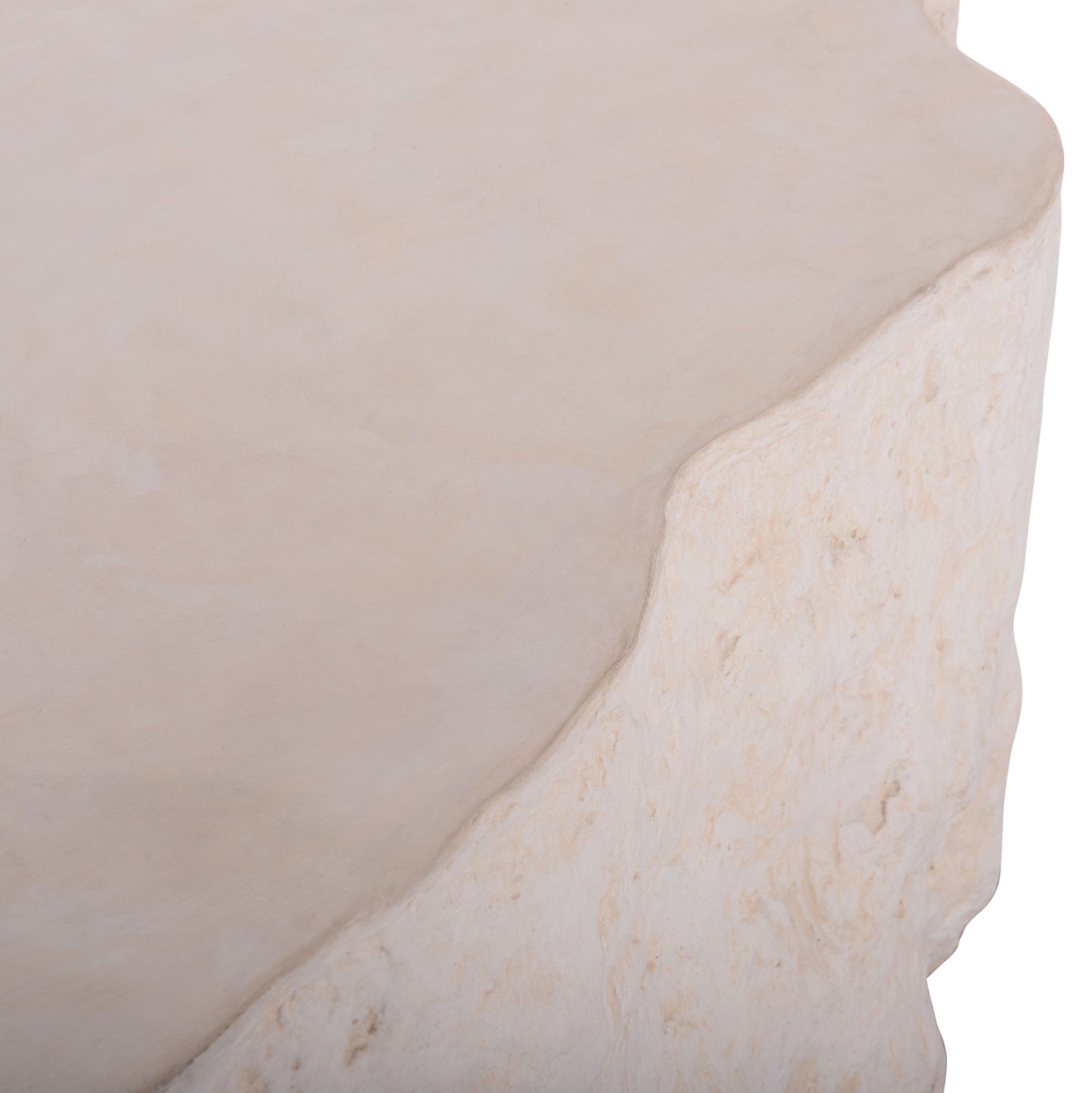 Console Rock Interon Hm18152.02 Fiber Cement In White--120x50x71hcm.cm.