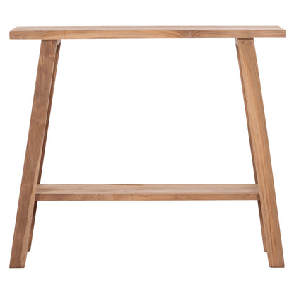 Console Taliber Hm18256 Teak Wood In Natural Color 90x30x77hcm.