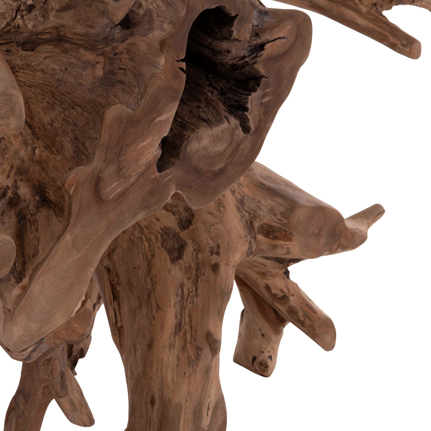 Console Grimal Hm18298 Teak Wood (root)--natural Color 125x46x80hcm.