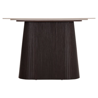 Console Cater Hm18323 Ceramic Top With Travertine Stone Look--mdf Base 120x40x78hcm.