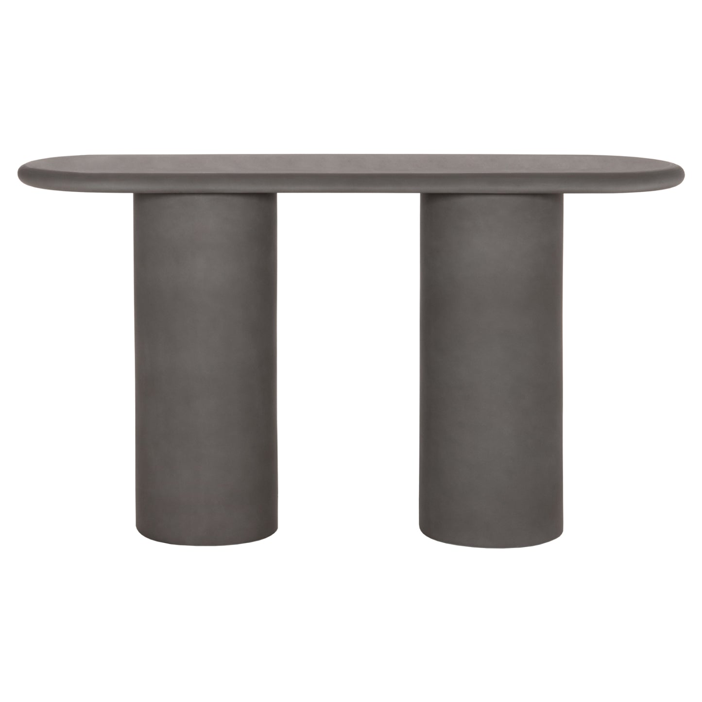Console Kenji Hm6584.01 Fiber Cement In Grey--140x40x77hcm.