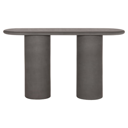 Console Kenji Hm6584.01 Fiber Cement In Grey--140x40x77hcm.
