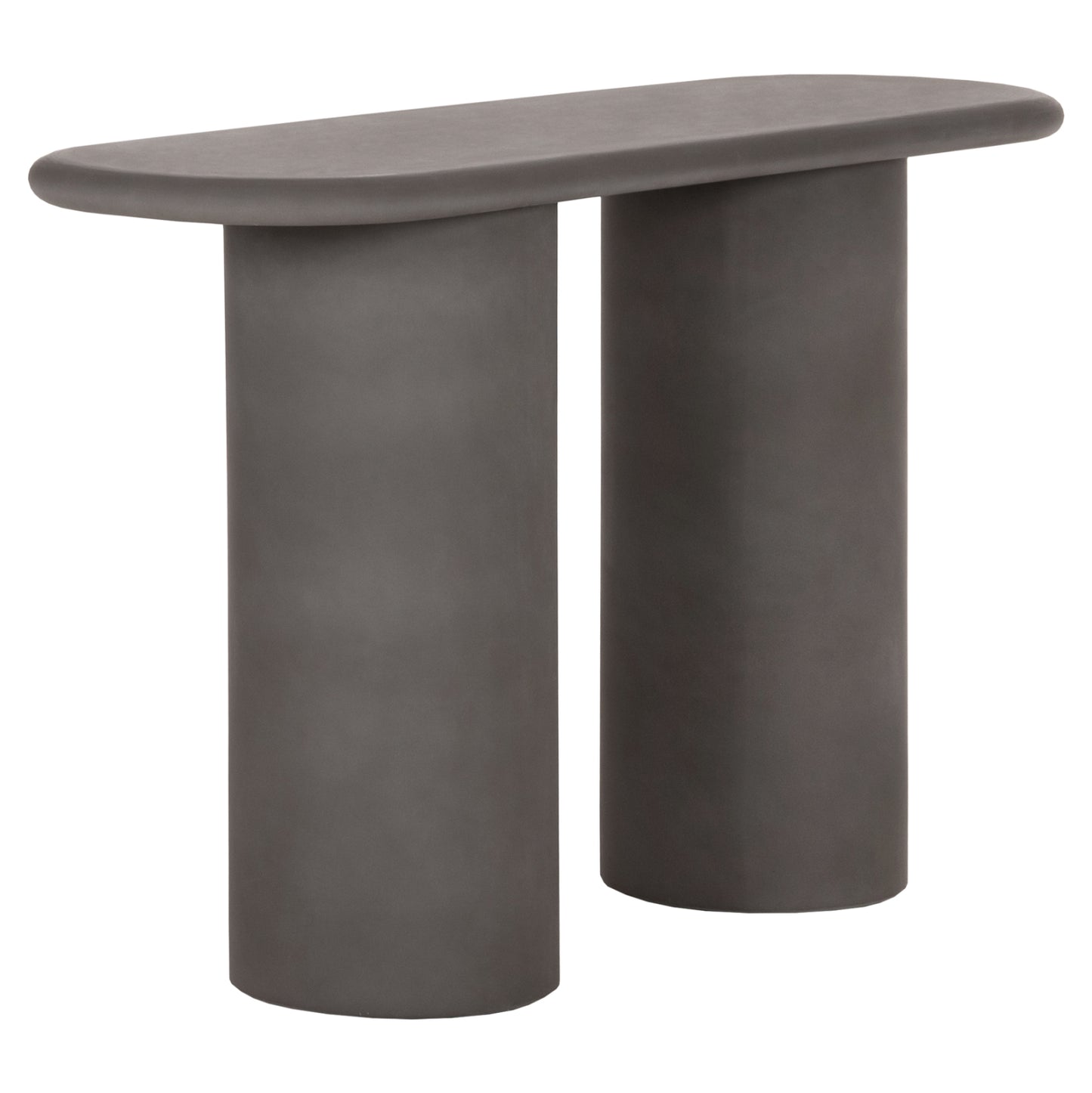 Console Kenji Hm6584.01 Fiber Cement In Grey--140x40x77hcm.