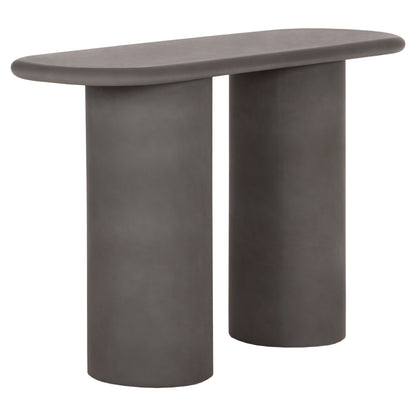Console Kenji Hm6584.01 Fiber Cement In Grey--140x40x77hcm.