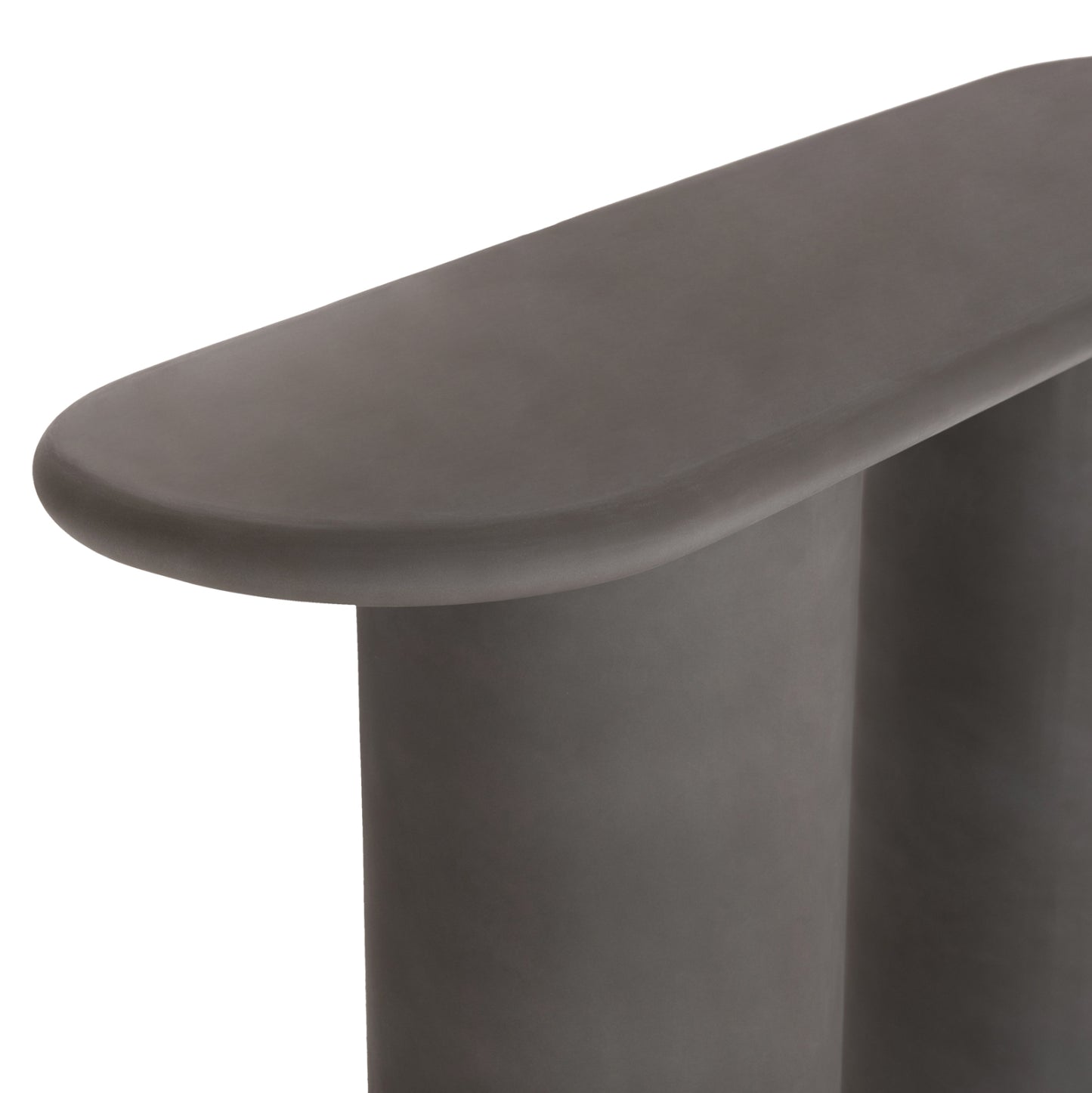 Console Kenji Hm6584.01 Fiber Cement In Grey--140x40x77hcm.