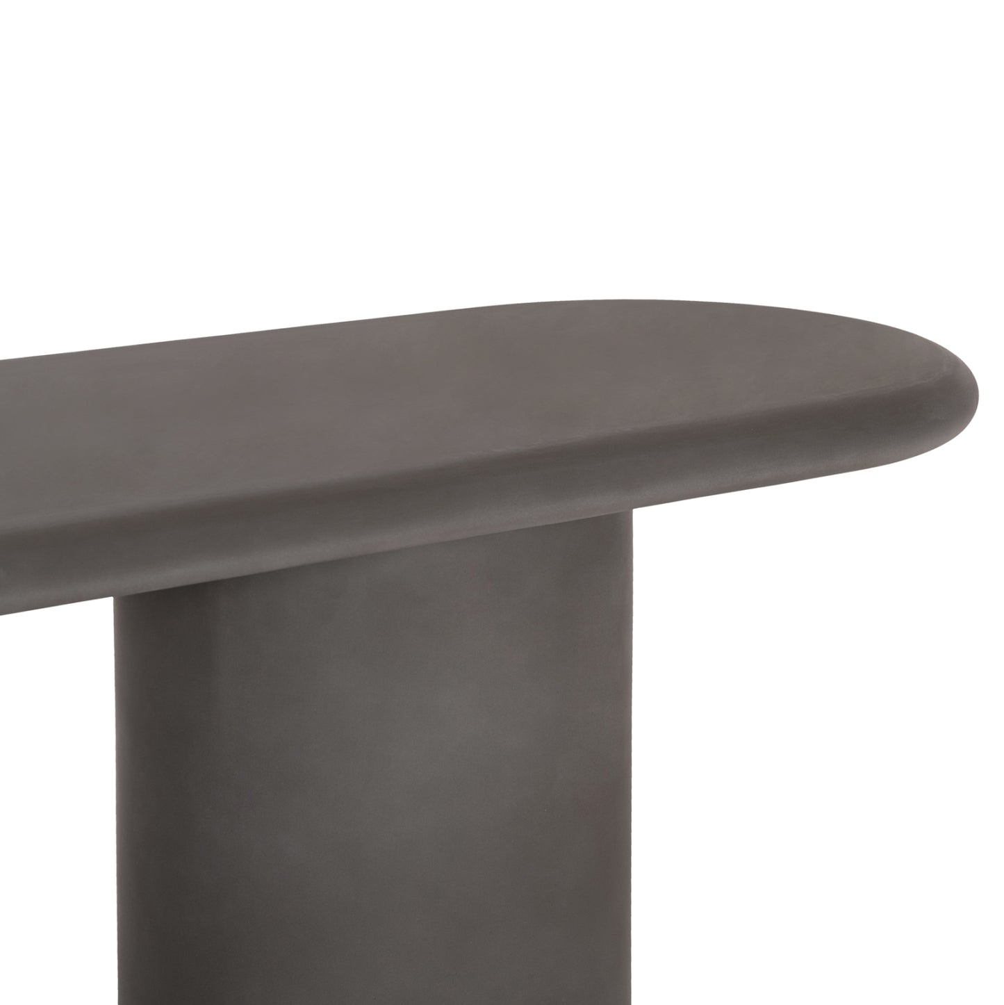 Console Kenji Hm6584.01 Fiber Cement In Grey--140x40x77hcm.
