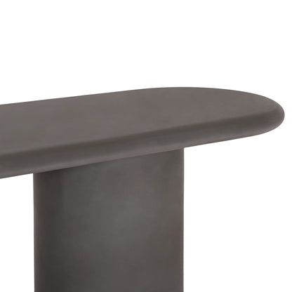 Console Kenji Hm6584.01 Fiber Cement In Grey--140x40x77hcm.