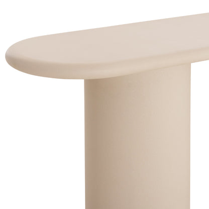 Console Kenji Hm6584.02 Fiber Cement In Light Beige--140x40x77hcm.