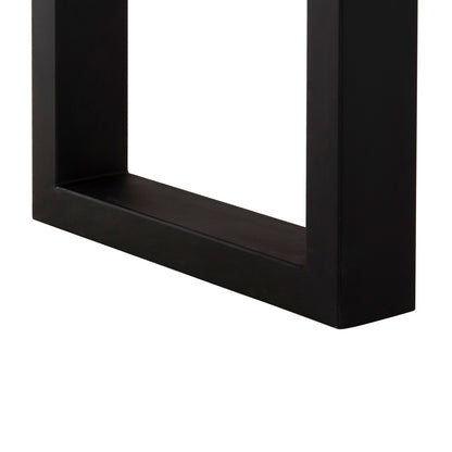 Console Shire Hm9800 Recycled Teak Wood-black Metal Legs 240x50x90hcm.