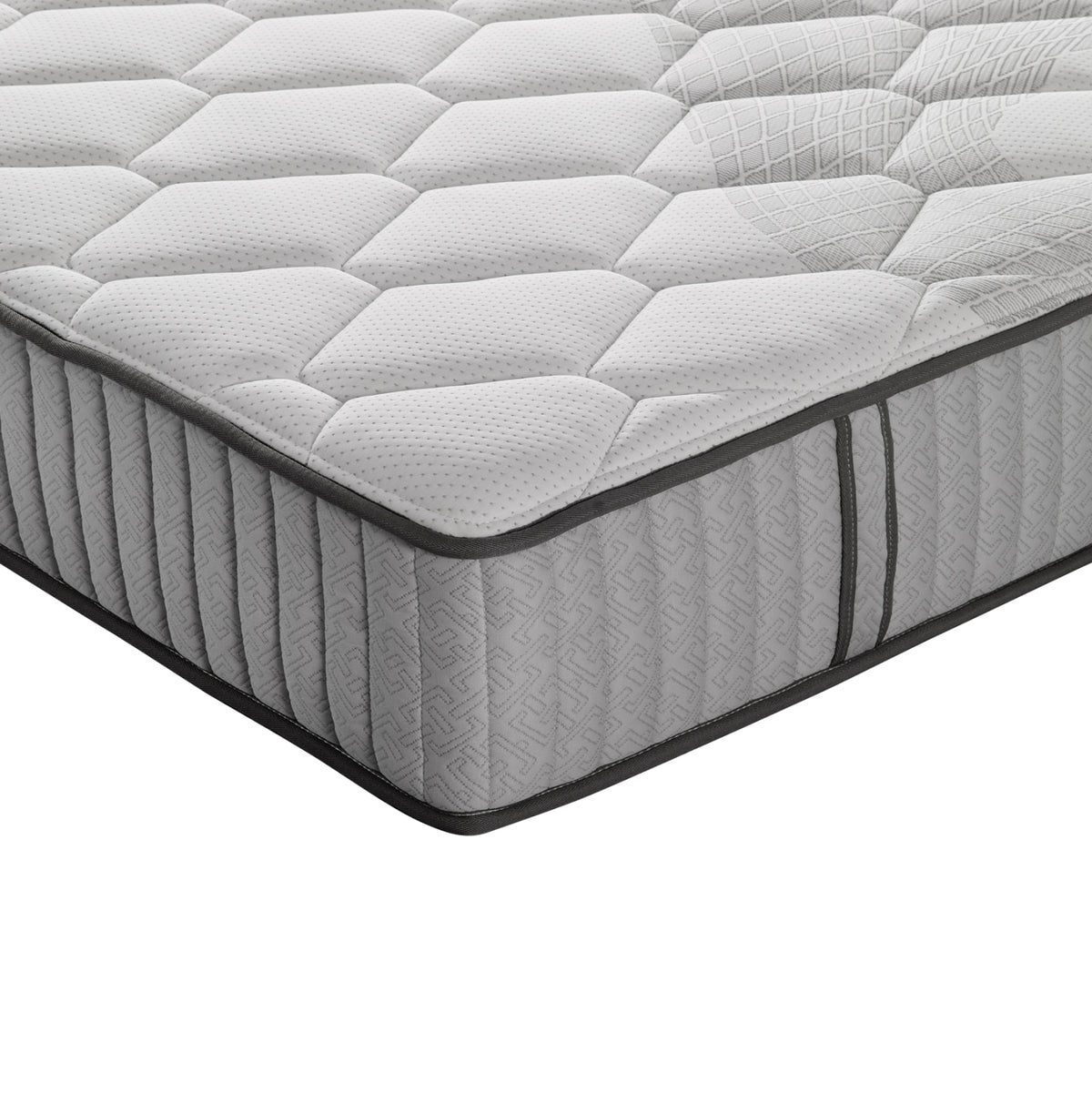 Bunk Bed With Drawers & Mattresses Rayven ΗΜ10968.01 Walnut Color-metal--for 90x190cm.