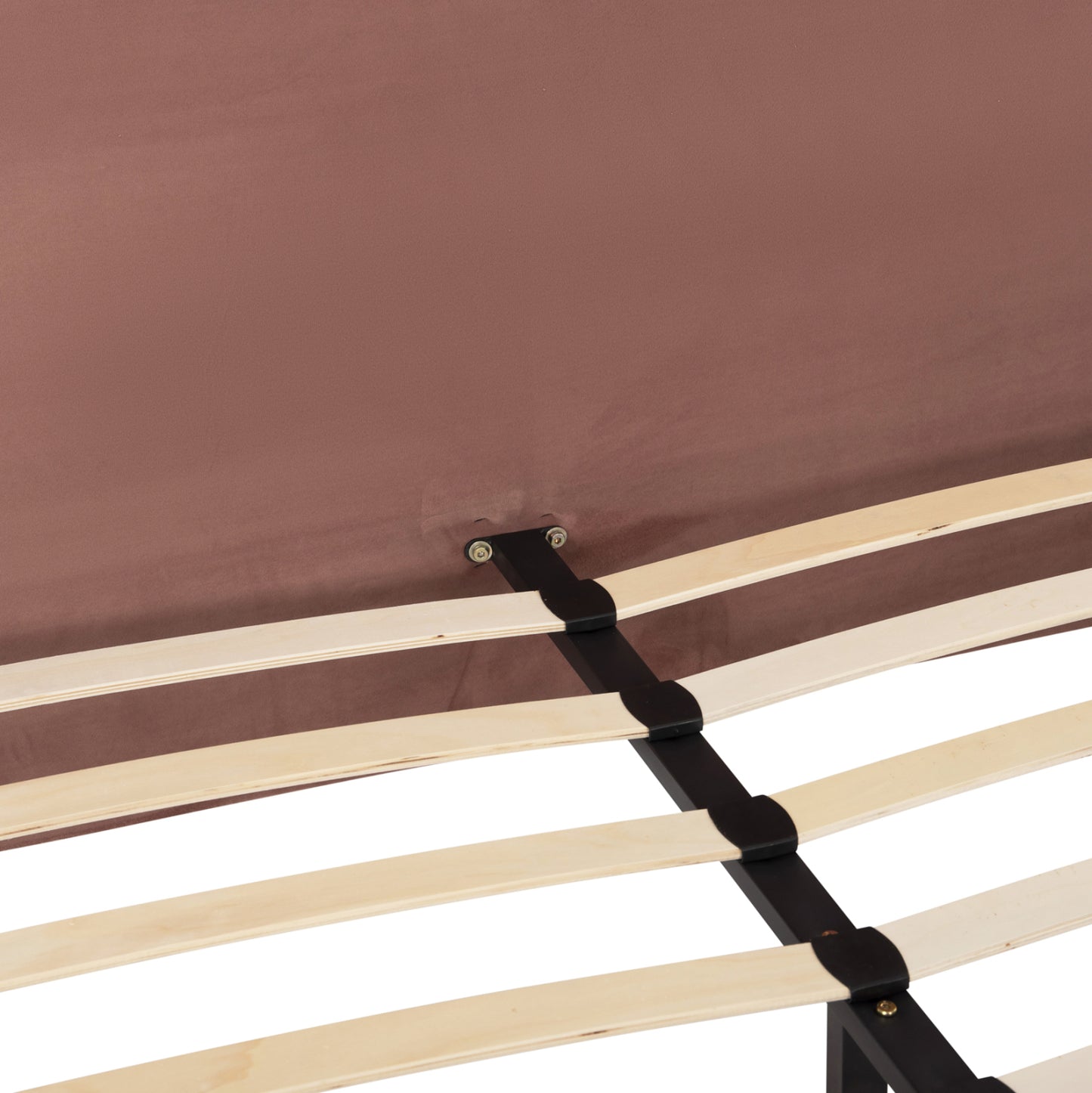 Bed Indra Hm662.12 Velvet Dusty Pink For Mattress 160x200cm.