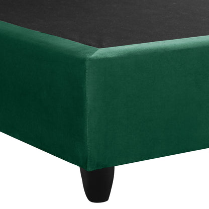 Hm637.13 Bed Dolores, Cypress Green Velvet, 150x200
