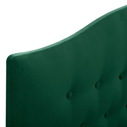 Hm638.13 Bed Malena, Cypress Green Velvet, 150x200