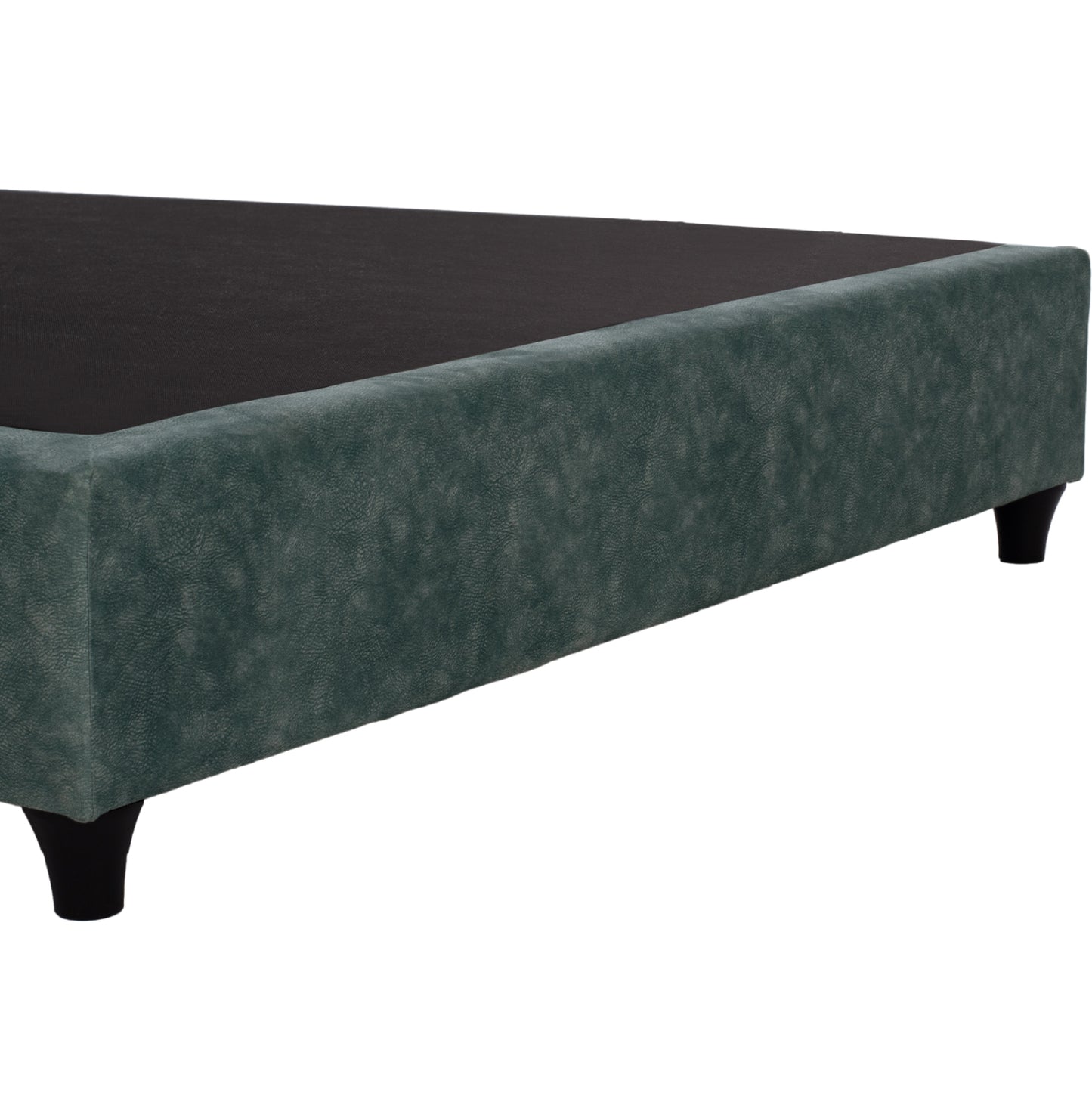 Bed Malena Hm647.27, Green Nubuck-type Fabric, 120x200cm