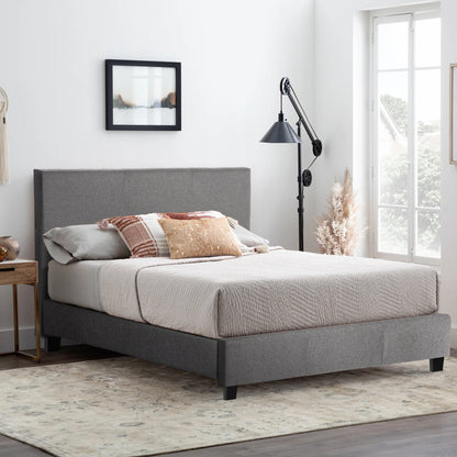 Gray Fabric Bed Hm553.11 For Mattress 150x200 Ek.