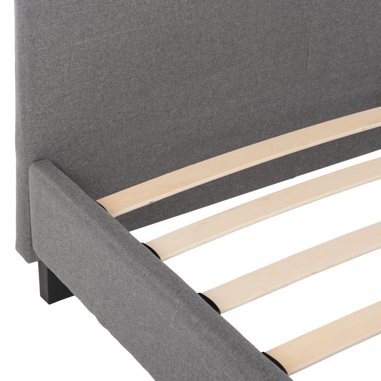 Gray Fabric Bed Hm553.11 For Mattress 150x200 Ek.