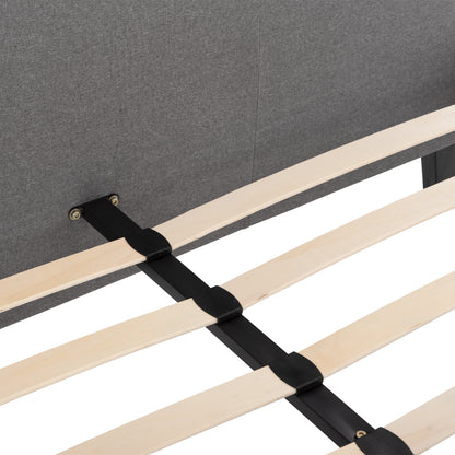 Gray Fabric Bed Hm553.11 For Mattress 150x200 Ek.