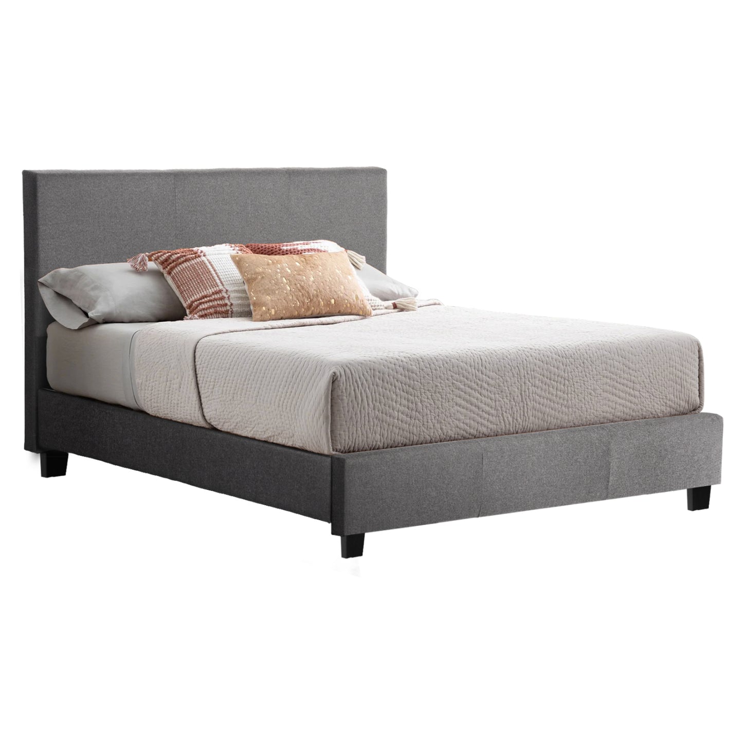 Gray Fabric Bed Hm553.11 For Mattress 150x200 Ek.