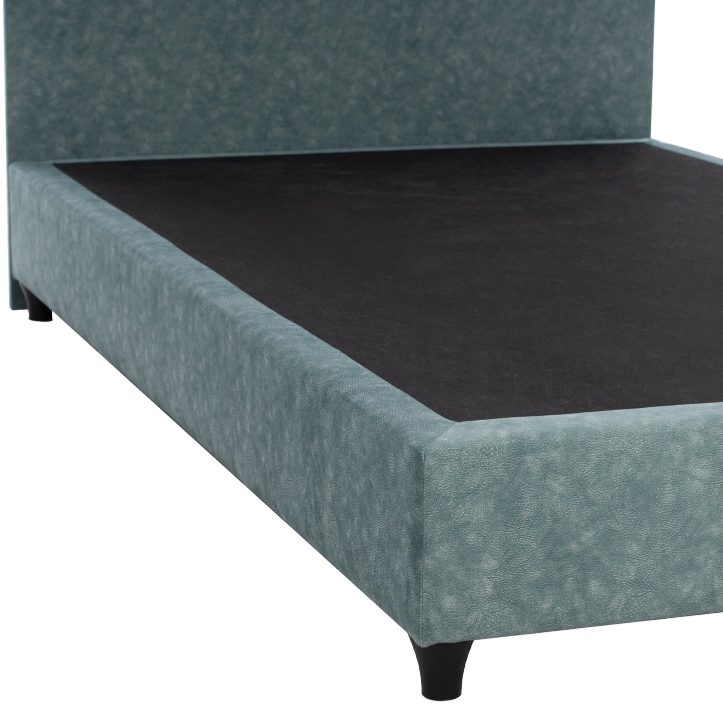 Bed Dolores Hm649.27 T.nubuck Fabric Light Green 90x200