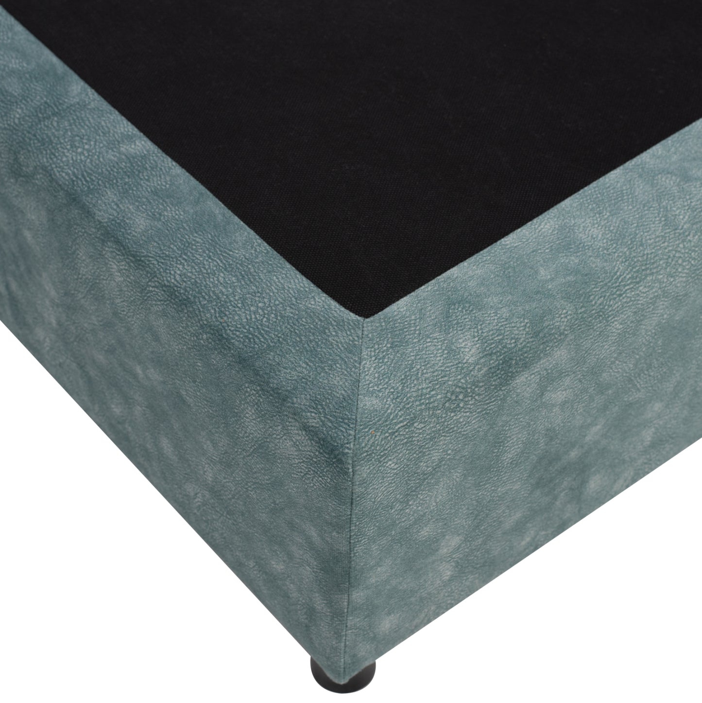 Bed Dolores Hm649.27 T.nubuck Fabric Light Green 90x200