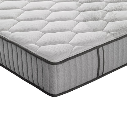 Bed With Mattress & Storage Space Odelia Hm10766.01 Grey Velvet--for 160x200cm.
