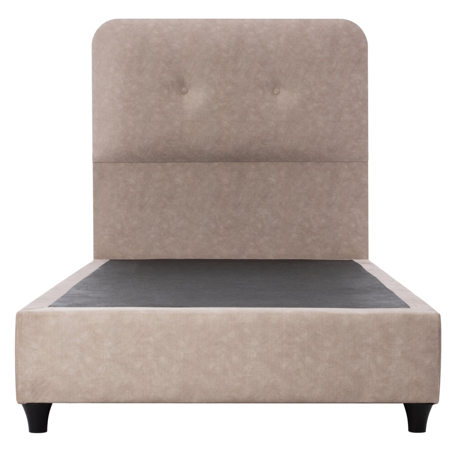 Bed Dolores Hm649.22 Beige T.nubuck Fabric 90x200