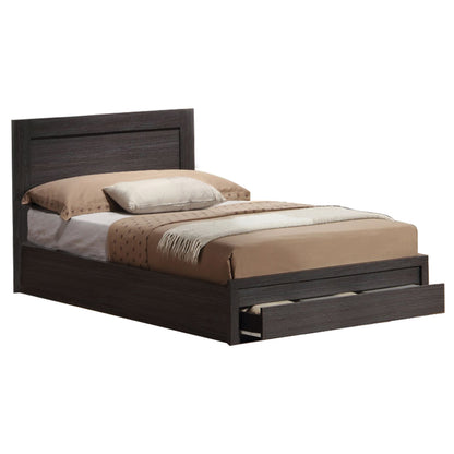 Bed Melany Hm323.01 With 1 Drawer, Zebrano 110x190